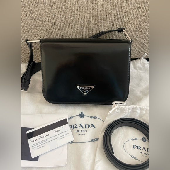 Prada brushed shoulder bag - Picture 4 of 12